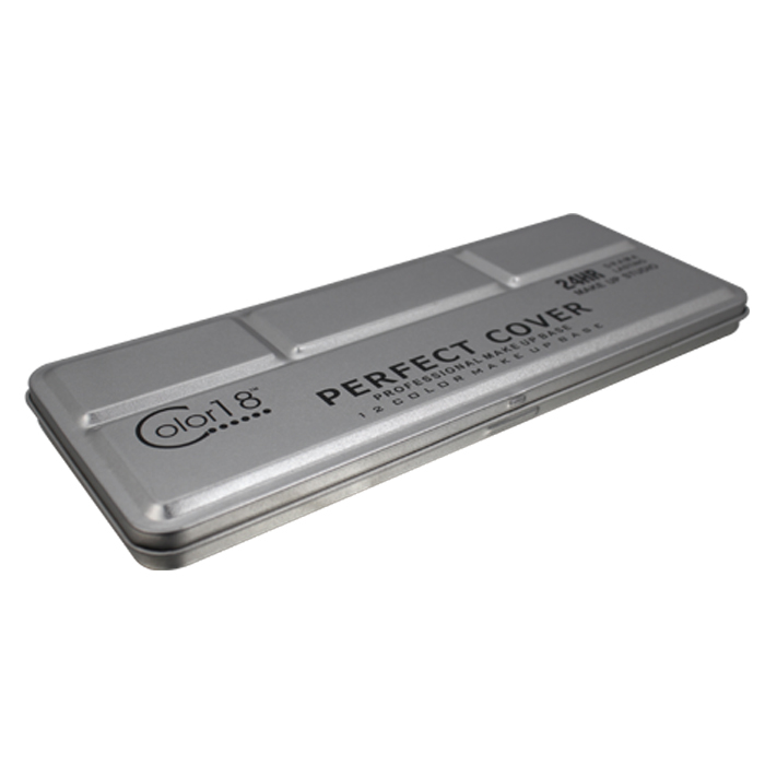 12 colors eye shadow tin